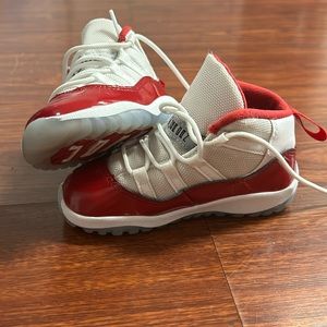 Cherry 🍒 Jordan 11. Toddler 8c.